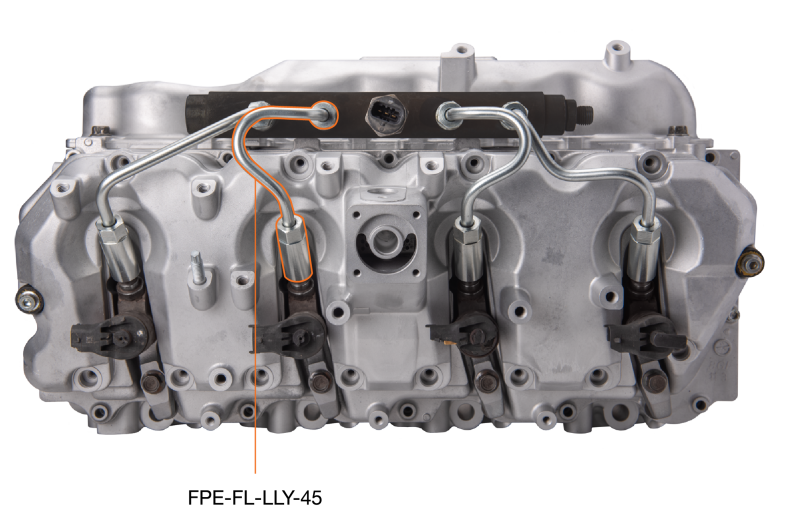 Fleece Performance 04.5-05 GM 2500/3500 Duramax LLY High Pressure Injection Line (No. 4 & 5) Secondary image