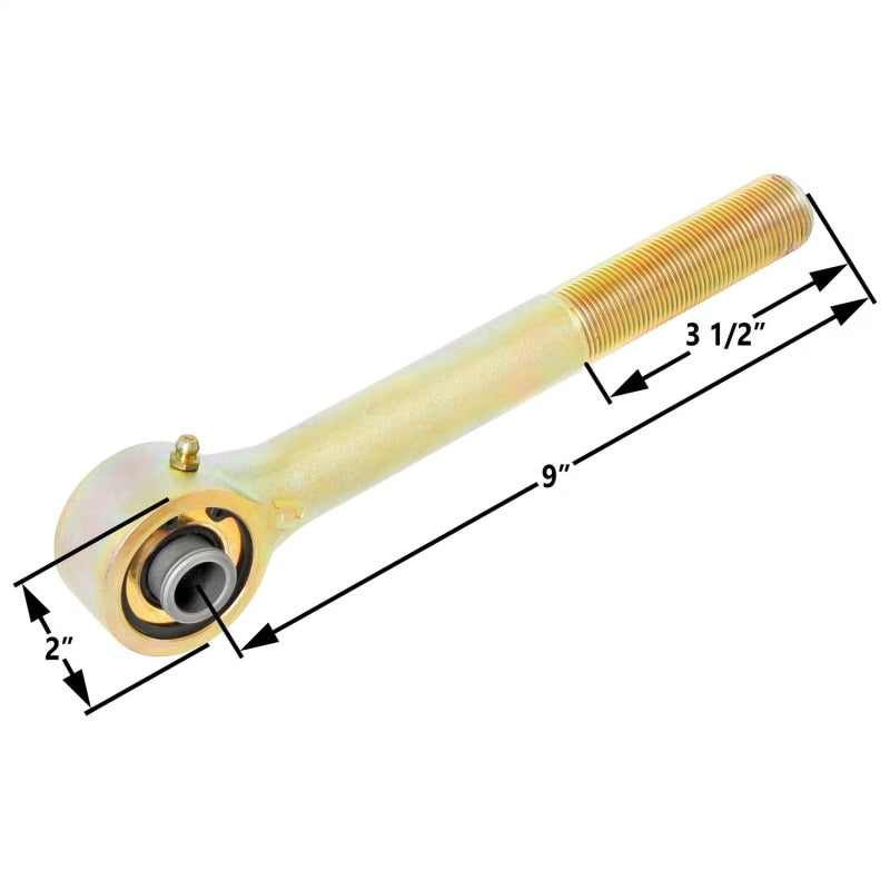 RockJock Johnny Joint 2in Narrow Rod End (Long Shank - 1in RH Thread 1.600in x .562in Ball) Secondary image