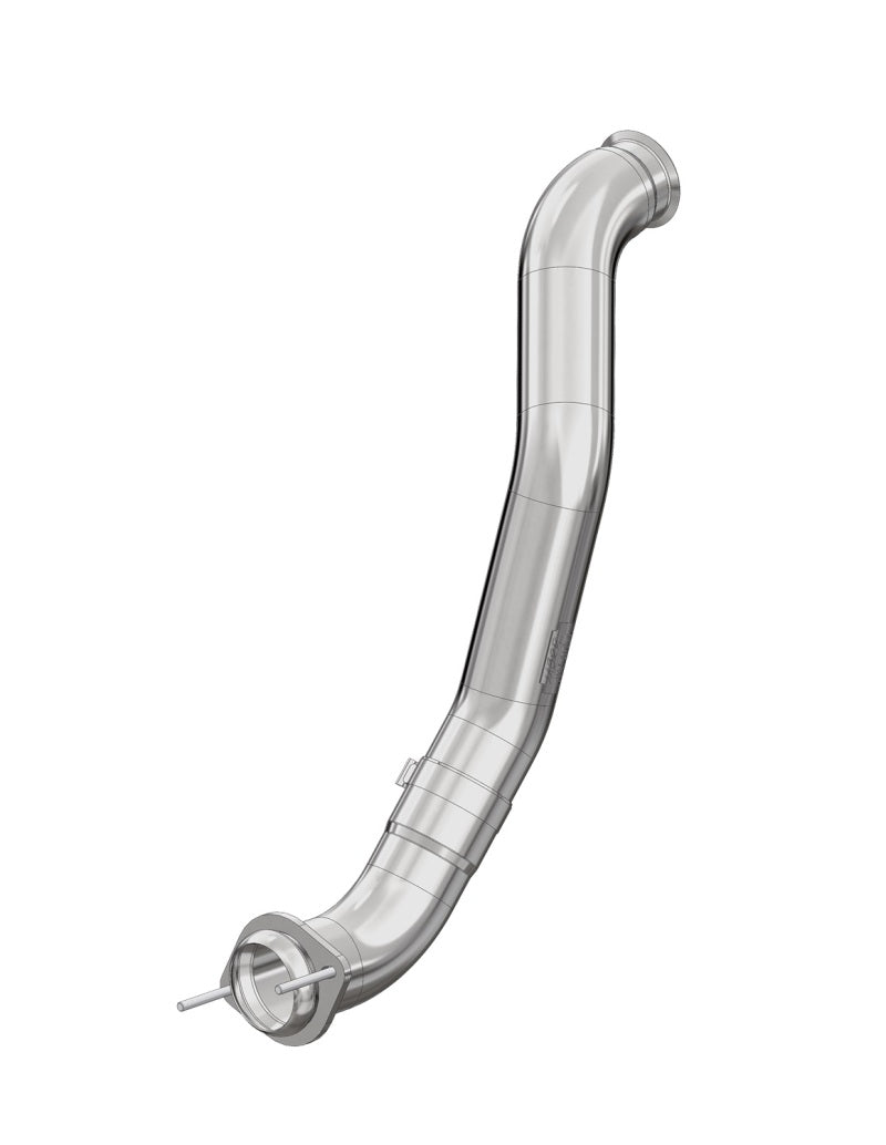 MBRP 08-10 Ford 6.4L Powerstroke 4in Turbo Down-Pipe Aluminized Secondary image