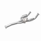 MagnaFlow Conv Direct Fit 11-16 Chevrolet Silverado 2500HD/3500HD / GMC Sierra 2500HD/3500HD exhaust system for offroad upgrades.