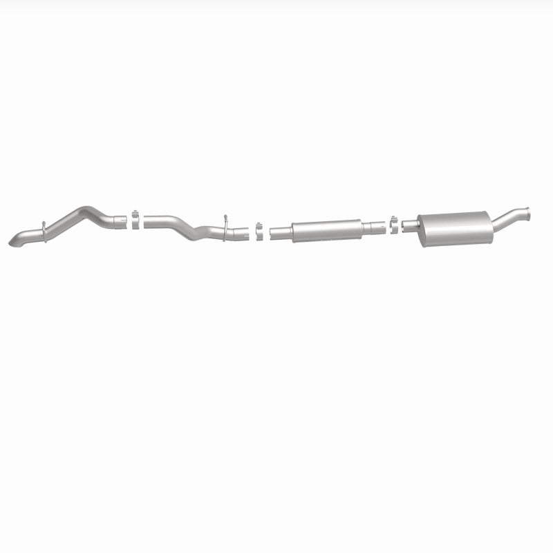 MagnaFlow 19+ Jeep Wrangler JL Overland Series Cat-Back Performance Exhaust System for offroad performance upgrades