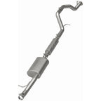 MagnaFlow 12-18 Jeep Wrangler 2.5in Overland Series Cat-Back Exhaust for offroad performance upgrades