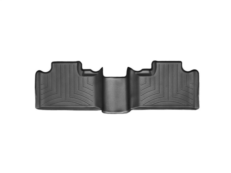 WeatherTech 11+ Dodge Durango Rear FloorLiner - Black for absolute interior protection in offroad vehicles.