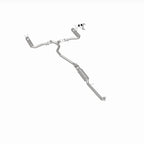 MagnaFlow 16-18 Honda Civic L4 2.0L Street Series Cat-Back Exhaust w/ Polished Tips exhaust system image