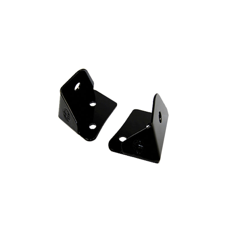 KC HiLiTES 07-18 Jeep JK A-Pillar Windshield Light Mount Bracket Set (Pair) - Black, offroad lighting and electrical.
