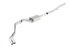 Borla 14 Silv/Sierra 1500 EC Std/CC Short 143.5in WB ATAK Dual Rolled Side Exit Cat-Back Exhaust for trucks and offroad performance upgrades.