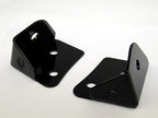 KC HiLiTES 07-18 Jeep JK A-Pillar Windshield Light Mount Bracket Set (Pair) - Black for Jeep Wrangler accessories