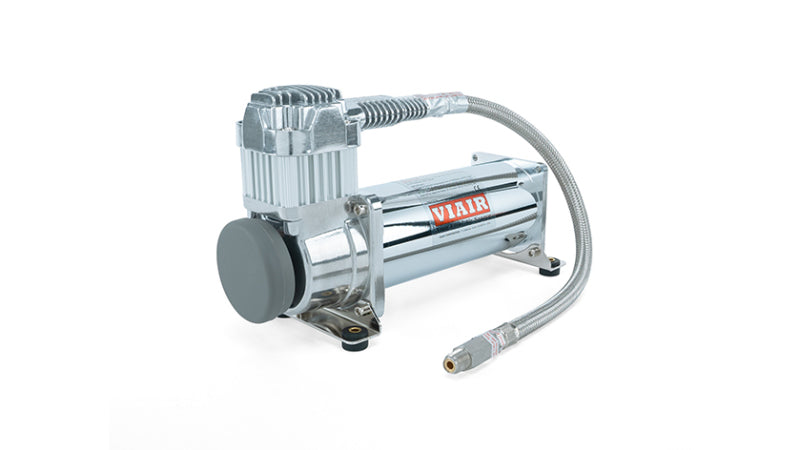 Air Lift 4 Gal. 7-Port Tank w/ Viair 444c Chrome Compressor