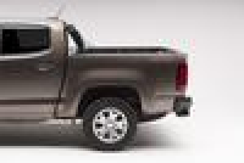 BAK 2020 Jeep Gladiator 5ft Bed BAKFlip G2 side view with truck accessories