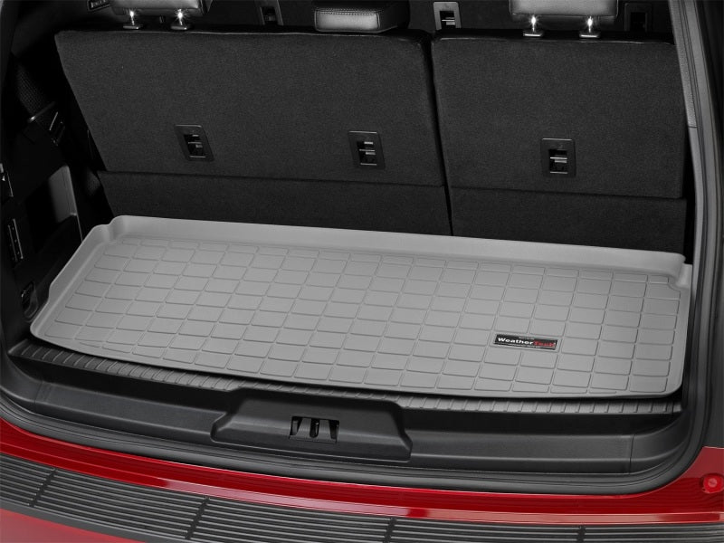 WeatherTech 2018+ Lincoln Navigator / Ford Expedition Cargo Liners - Grey Secondary image