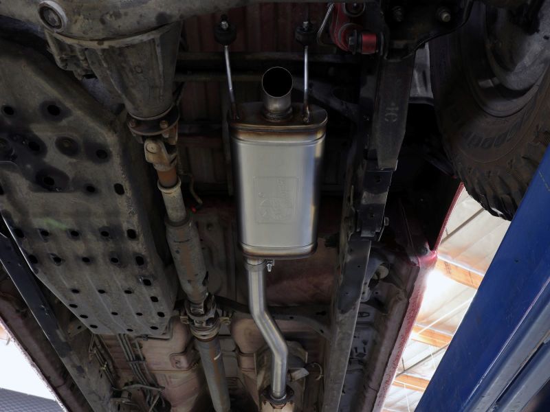 aFe ROCK BASHER 2.5in 409 SS Cat-Back Exhaust - 99-04 Toyota Tacoma L4-2.4L / V6-3.4L Secondary image