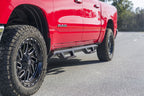 N-Fab EPYX 2019 Dodge RAM 1500 Crew Cab - Cab Length - Tex. Black with offroad wheels and accessories.