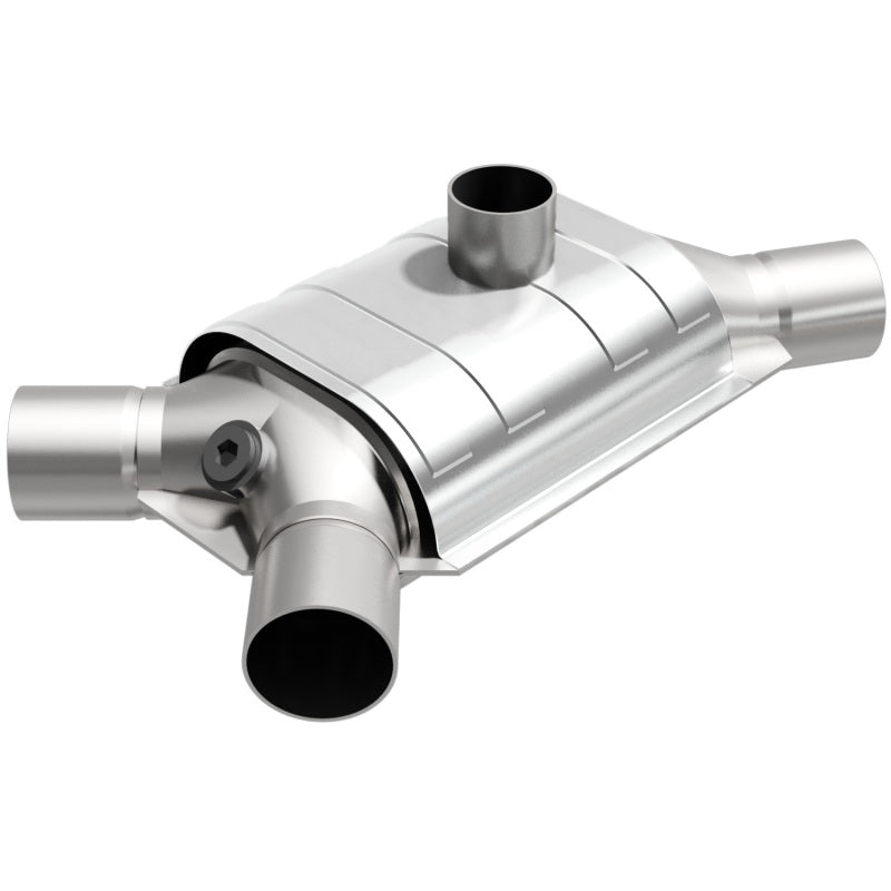 MagnaFlow Universal Catalytic Converter 2 inch/2 inch S/D Subaru PC2 Front Secondary image