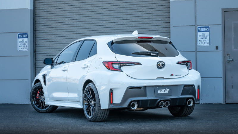 Borla 23-24 Toyota GR Corolla ATAK Cat Back System installed
