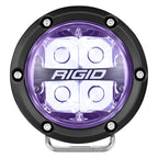 Rigid Industries 360-Series 4in LED Off-Road Spot Beam - RGBW