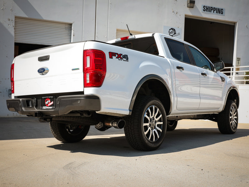 aFe Apollo GT Series 3in 409 SS Axle-Back Exhaust 2019 Ford Ranger 2.3L w/ Black Tips Secondary image