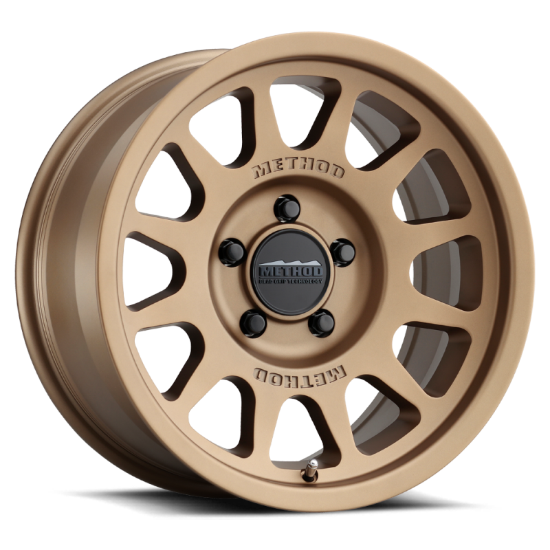 Method MR703 17x8.5 0mm Offset 5x5 71.5mm CB Method Bronze Wheel Secondary image