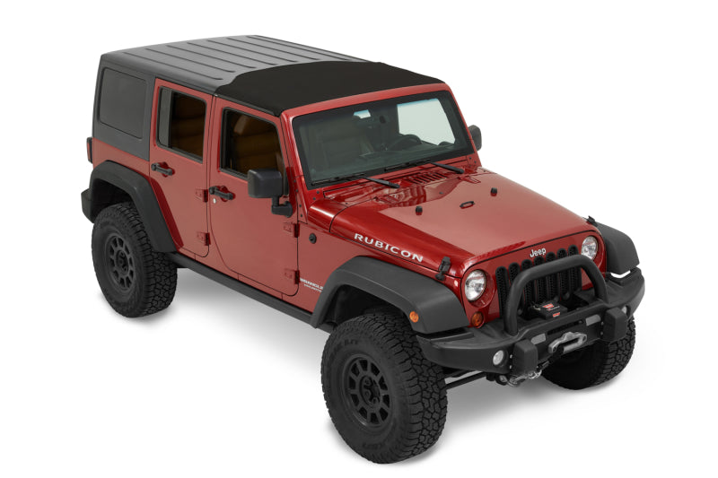 Bestop 07-18 Jeep Wrangler JK Sunrider For Hardtop (Premium Black Twill 2-Door Or 4-Door) Secondary image
