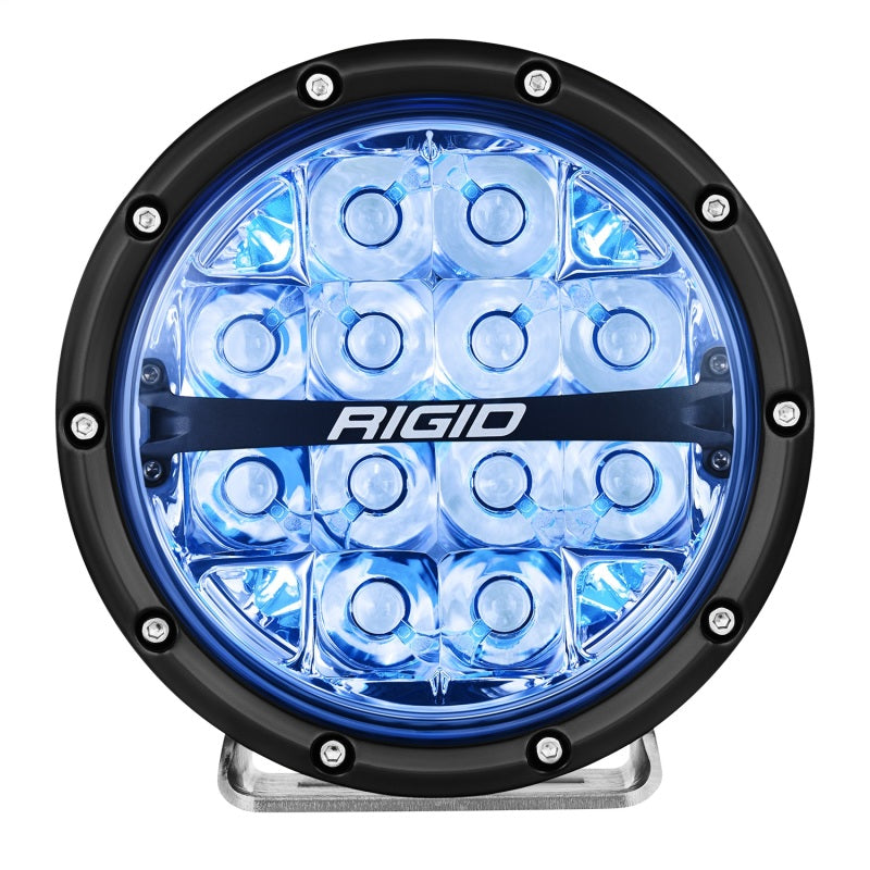 Rigid Industries 360-Series 6in LED Off-Road Spot Beam - RGBW (Pair) for offroad lighting and performance upgrades