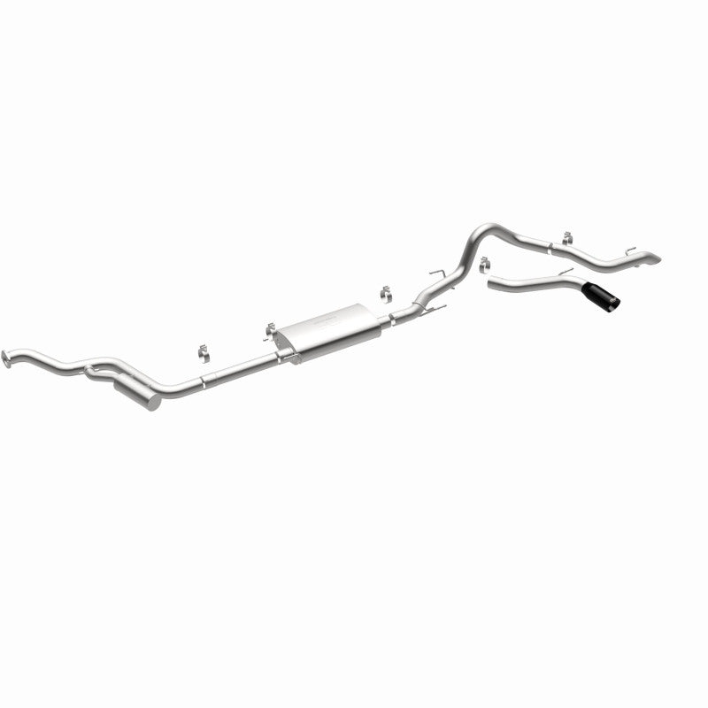 Magnaflow 2024 Toyota Tacoma Overland Series Cat-back Exhaust System for off-road performance upgrades.