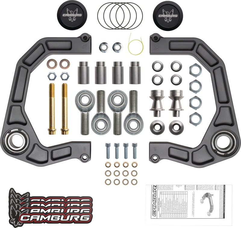 Camburg Ford Bronco 21-23 KINETIK V2 Performance Billet Uniball Upper Arms parts and accessories