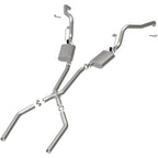 MagnaFlow Sys C/B 67-72 F-Body 2.50inch w/Tru-X exhaust system