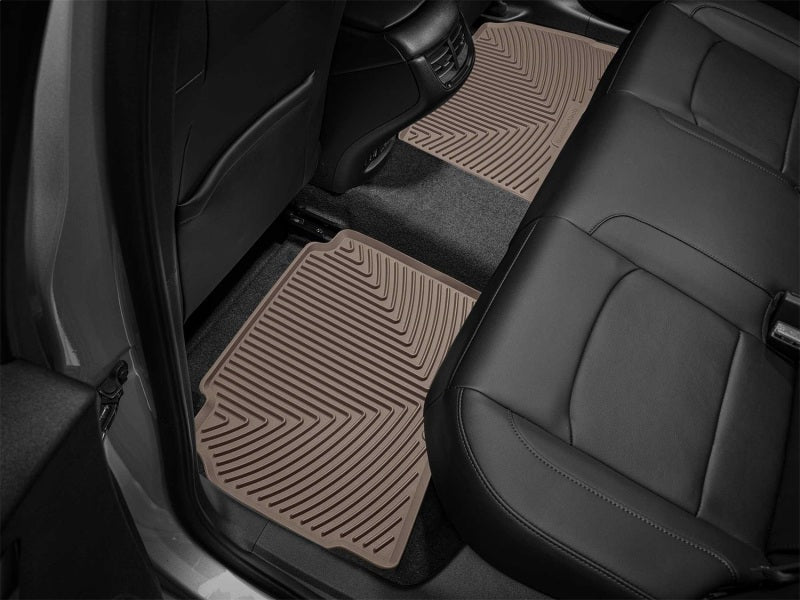 WeatherTech 2016+ Chevrolet Malibu Rear Rubber Mats - Tan Secondary image
