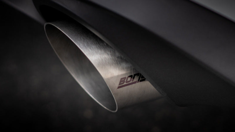 Borla 22-23 Volkswagen Golf GTI 2.0L AT/MT 3inch S-Type Cat-Back Exhaust - 4in Brushed SS Tips Secondary image