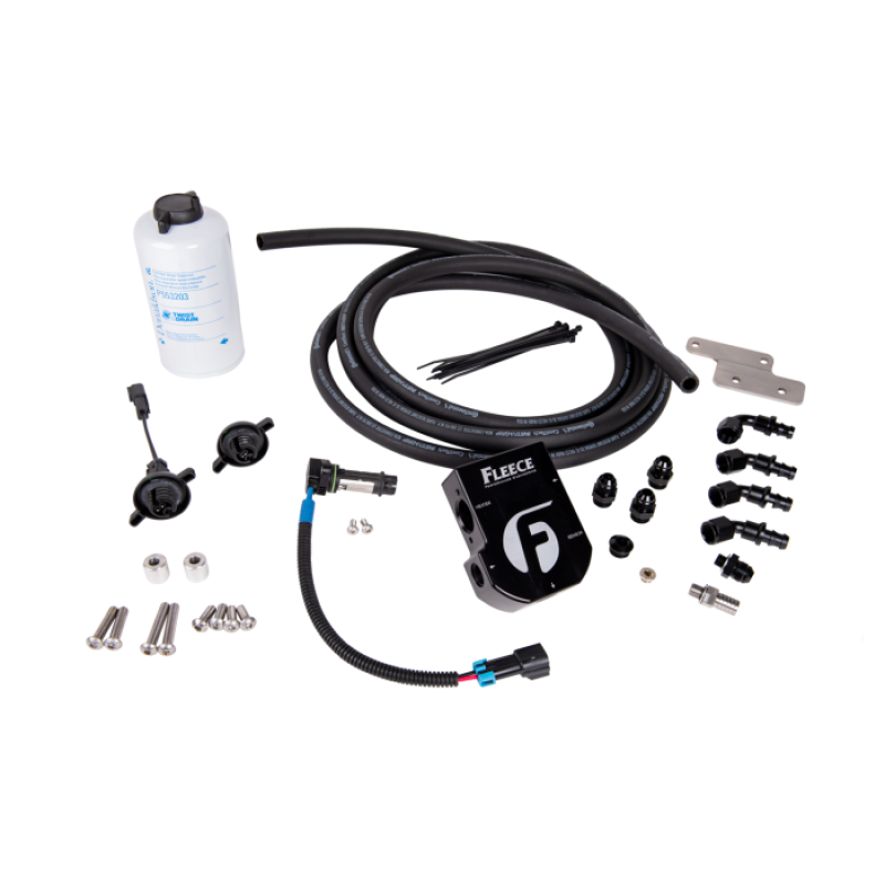 Fleece Performance 03-18 Dodge 2500/3500 Cummins Auxiliary Heated Fuel Filter Secondary image