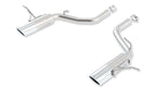 Borla 12-13 Jeep Grand Cherokee SRT8 6.4L 8cyl Aggressive ATAK Exhaust (rear section only) with stainless steel tips