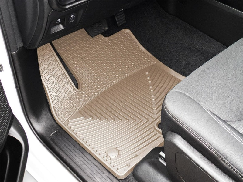 WeatherTech 2025 Ram Truck 1500 (Incl. RHO) CC/QC (No Vinyl) Front All-Weather Floor Mats - Tan Secondary image