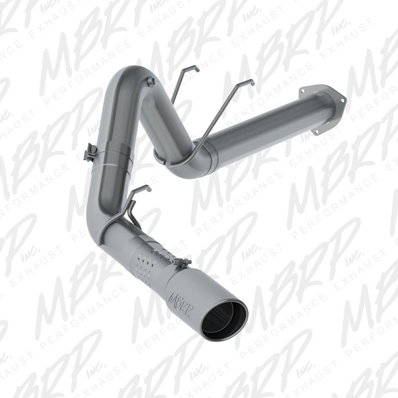 MBRP 17-19 Ford F250/350/450 6.7L 4in Aluminized Filter Back Single Tip Exhaust System Secondary image