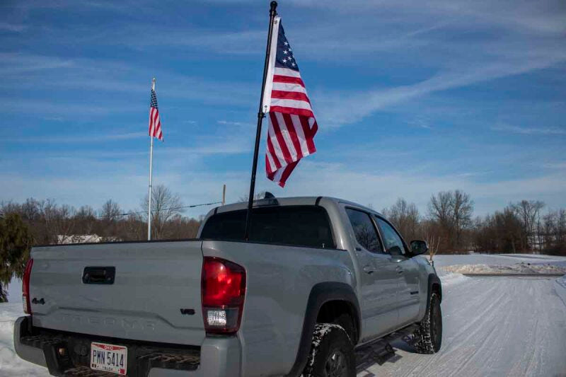 Fishbone Offroad Bed Rail Flag Mount Secondary image