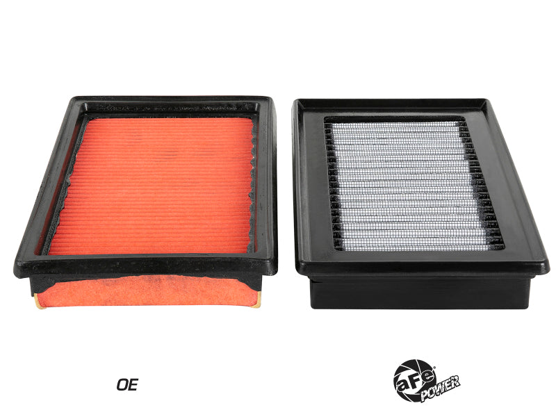 aFe Magnum FLOW Pro DRY S OE Replacement Filter (Pair) 14-19 Infiniti Q50 V6 3.5L/3.7L Secondary image