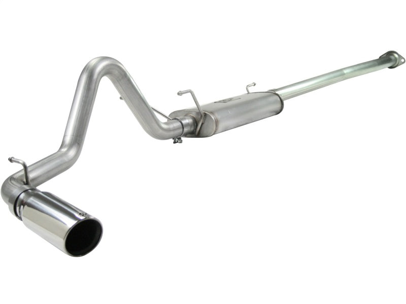 aFe MACHForce XP 2.5in 409SS Cat Back Exhaust w/ 304SS Polished Tip 05-13 Toyota Tacoma V6 4.0L Secondary image