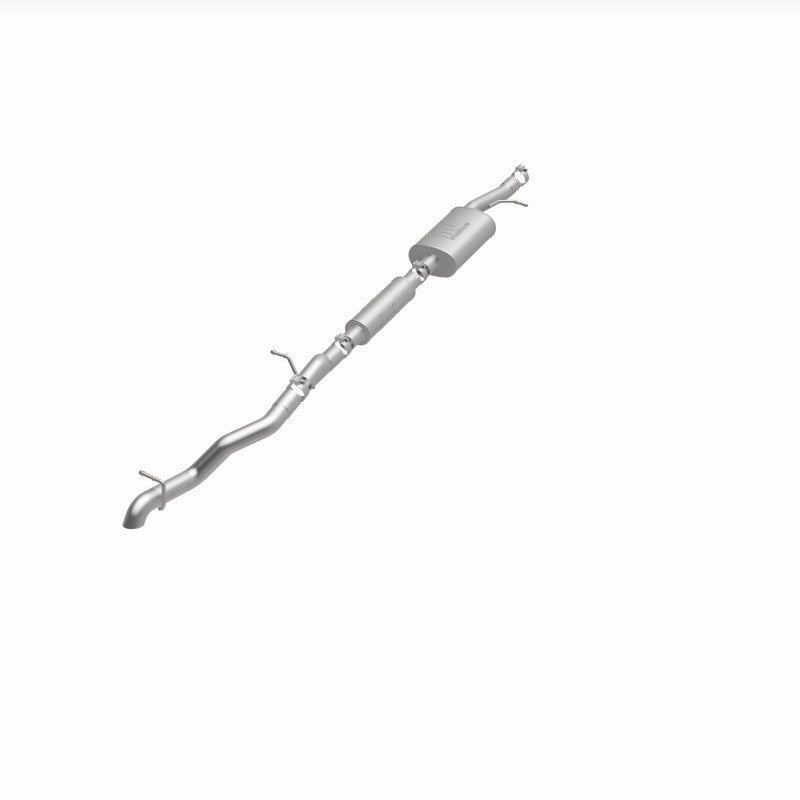 MagnaFlow 12-18 Jeep Wrangler 2.5in Overland Series Cat-Back Exhaust for offroad performance upgrades.