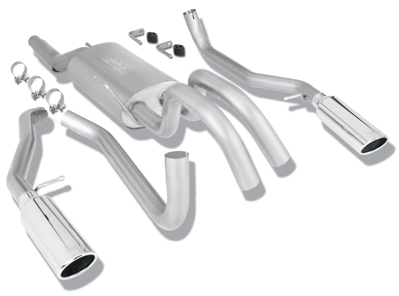 Borla 09 Ford F-150 Stainless Steel Touring Style Catback Exhaust Secondary image