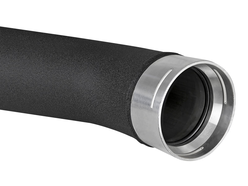 aFe Bladerunner 3.5in-3in Intercooler Cold Side Tube Black - 18-19 Ford F-150 V6-3.0L (td) Secondary image