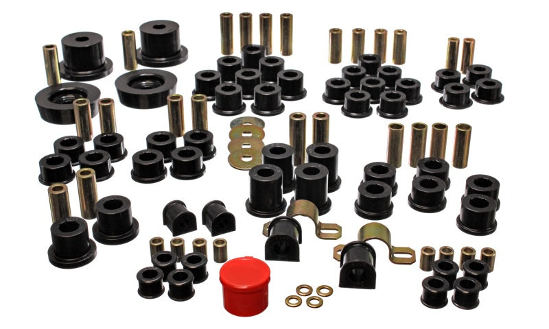 Energy Suspension 90-97 Mazda Miata Black Hyper-Flex Master Bushing Set for performance offroad parts Main image