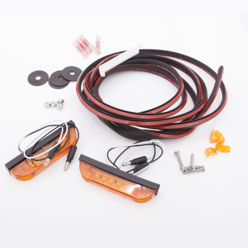 Bushwacker 99-18 Universal 2-Wire Led Marker Light Kit For Flat Style Flares Secondary image