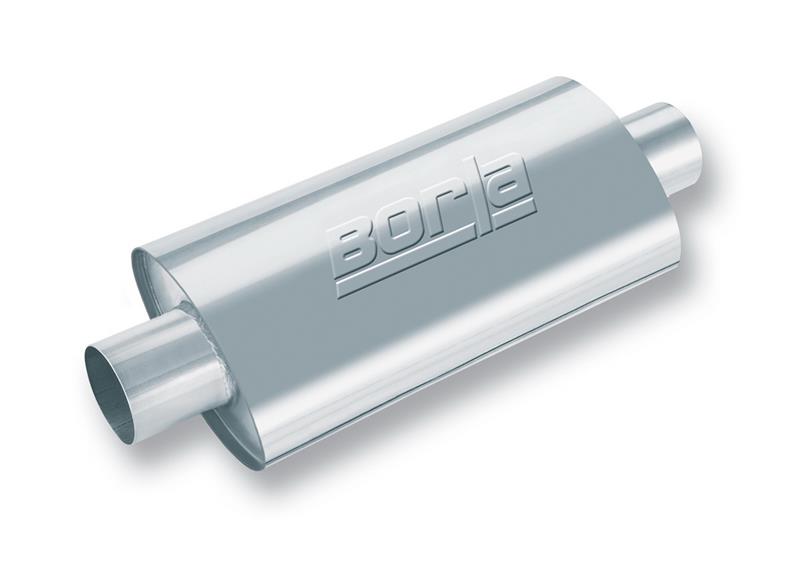 Borla XR-1 Racing Sportsman 3.5in. Outlet / 3.5in Inlet Oval Muffler for offroad performance upgrades and offroad truck accessories online.