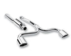 Borla 08-14 Mitsubishi EVO X Catback Exhaust system with dual tips