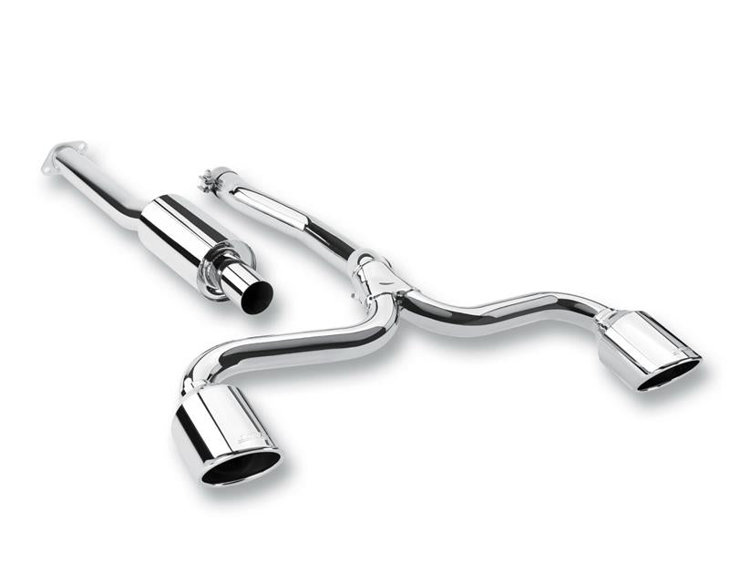 Borla 08-14 Mitsubishi EVO X Catback Exhaust system with dual tips