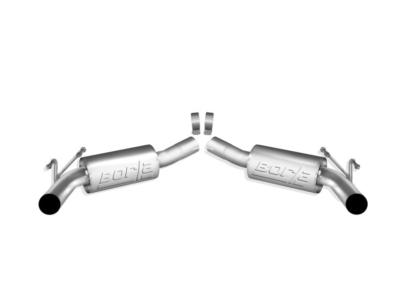 Borla 10-11 Chevy Camaro SS Coupe/Convertible 6.2L 8cyl SS S-Type Exhaust (REAR SECTION ONLY) suitable for performance upgrades.