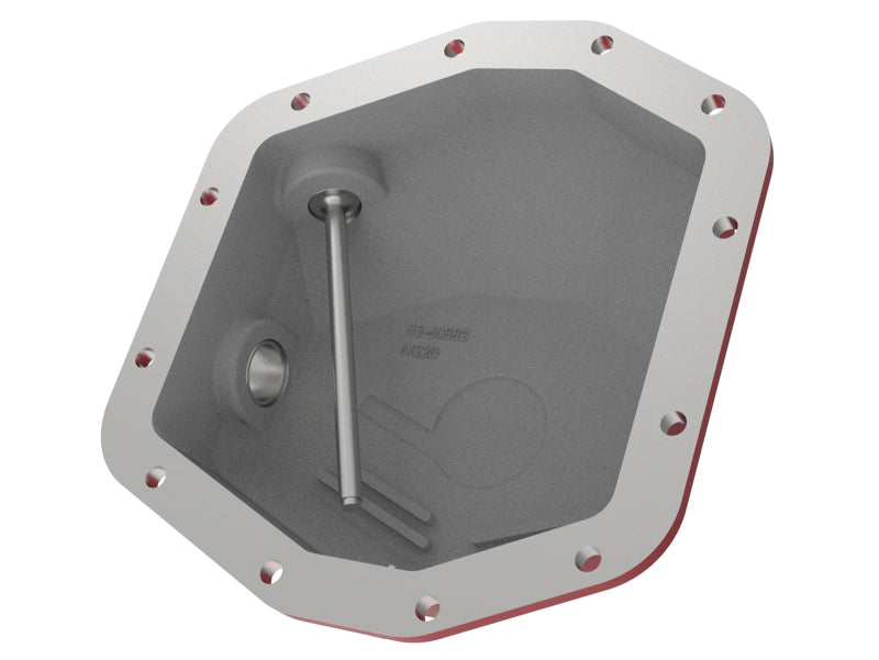 aFe Pro Series Rear Differential Cover Red 2018+ Jeep Wrangler (JL) V6 3.6L (Dana M220) Secondary image