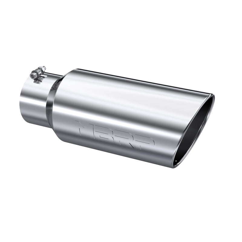 MBRP Universal Tip 7in O.D. Rolled End 5in inlet 18in length - T304 (SINGLE TIP) Secondary image