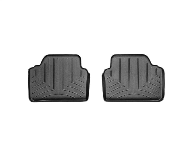 WeatherTech 06-12 BMW 3-Series Rear FloorLiner - Black Main image