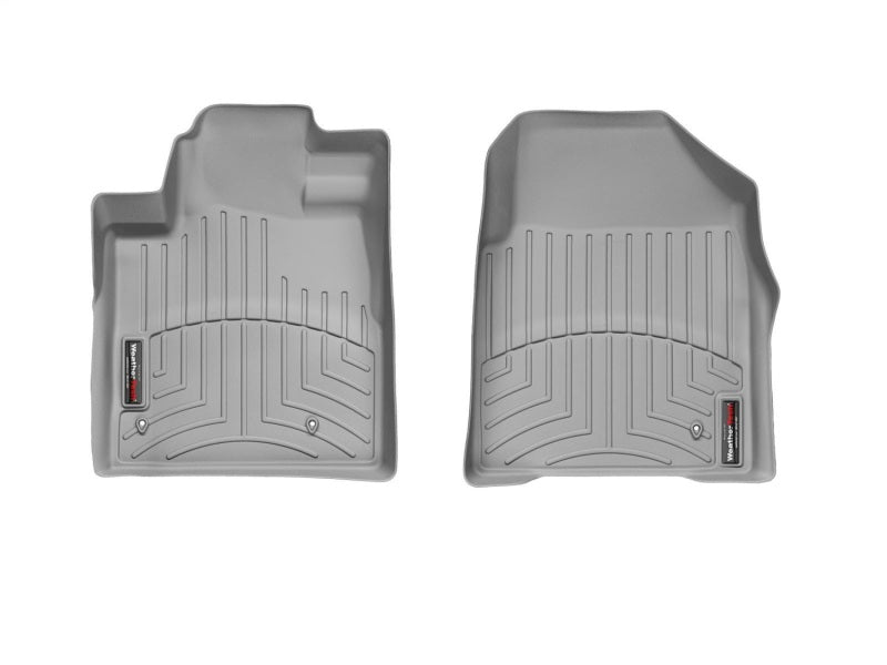 WeatherTech 09-13 Honda Pilot Front FloorLiner - Grey Secondary image