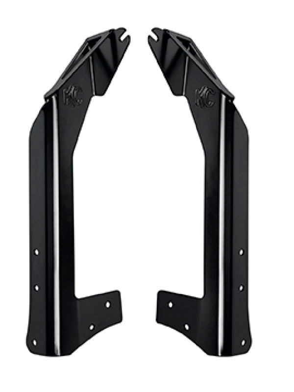 KC HiLiTES 07-18 Jeep JK Overhead Mount Bracket Set for 50in. Gravity LED Pro6/C-Series LED Lights.