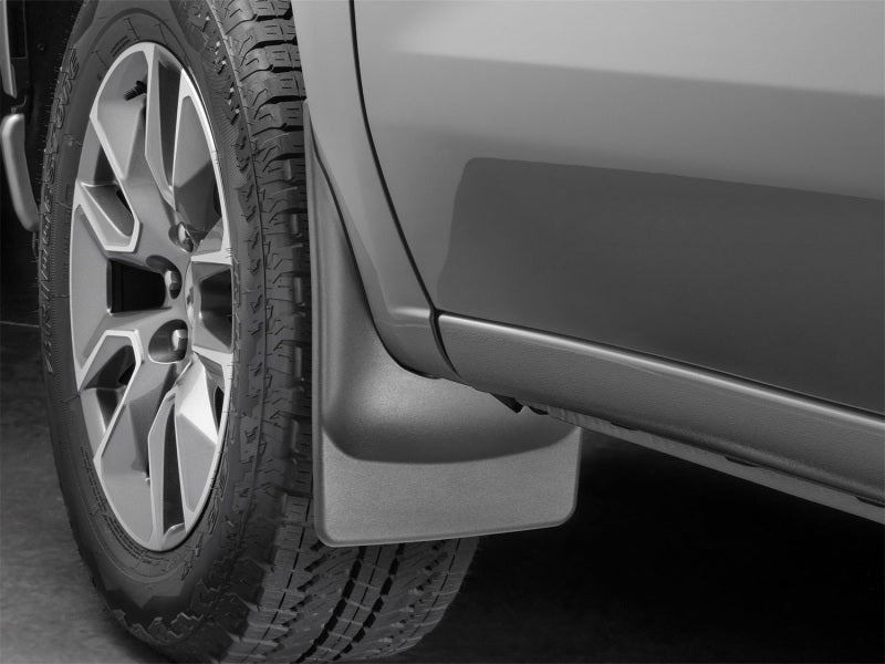 WeatherTech 2026 Tesla Model Y Front No Drill MudFlaps - Black Secondary image